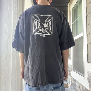 No Fear Men's west coast choppers style short  Sleeve T-Shirt XL